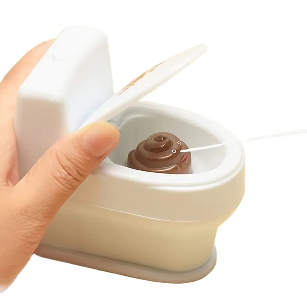 Funny Puppy Spray Prank Toy Toilet Simulation Joke Sprinkler 6