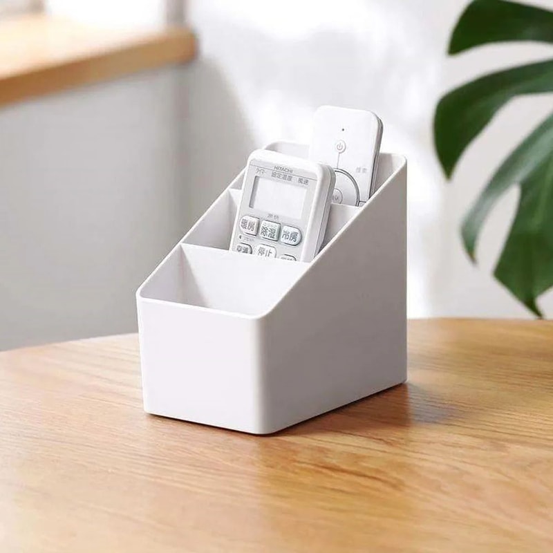 3 Compartment Desktop Stationery Organizer Box Multi Functional Pen Marker Storage Holder 3