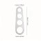 Stainless Steel 4 Hole Pasta Measuring Tool For Perfect Portion Control 1
