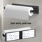 Self Adhesive Kitchen Paper Towel Holder No Drill Wall Mounted Rack 3
