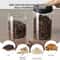 Glass Vacuum Coffee Bean Storage Jar With Airtight Seal And Freshness Lock Lid 5