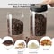 Glass Vacuum Coffee Bean Storage Jar With Airtight Seal And Freshness Lock Lid 5