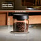 Glass Vacuum Coffee Bean Storage Jar With Airtight Seal And Freshness Lock Lid 7