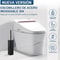 Stainless Steel Toilet Brush And Holder Set With Long Handle And Hygienic Storage 2