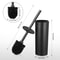 Stainless Steel Toilet Brush And Holder Set With Long Handle And Hygienic Storage 5