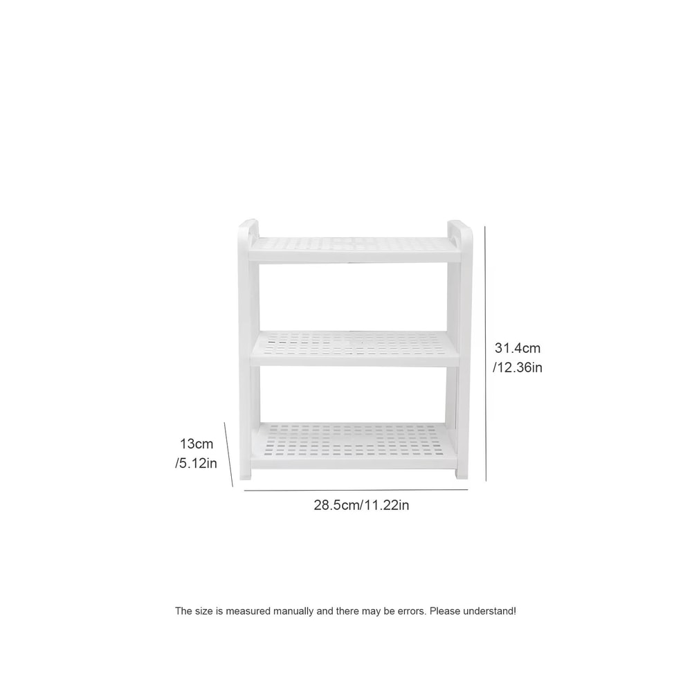 Multi Layer Desktop Storage Shelf Organizer For Office Cosmetics And Home Essentials 6