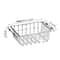 Stainless Steel Telescopic Sink Drain Rack Adjustable Non Slip Kitchen Organizer 7