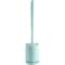 Punch Free Wall Mounted Toilet Brush Set With Long Handle And Quick Dry Base 3