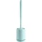 Punch Free Wall Mounted Toilet Brush Set With Long Handle And Quick Dry Base 3