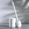 Punch Free Wall Mounted Toilet Brush Set With Long Handle And Quick Dry Base 7