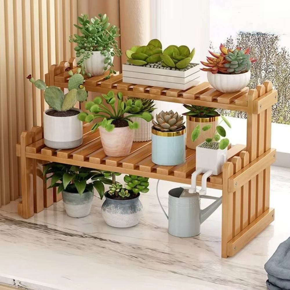 Multi Layer Indoor Plant Stand Shelf For Balcony Window And Home Storage 2