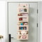 4 Layer Door Hanging Fabric Organizer For Socks Underwear And Daily Essentials 2