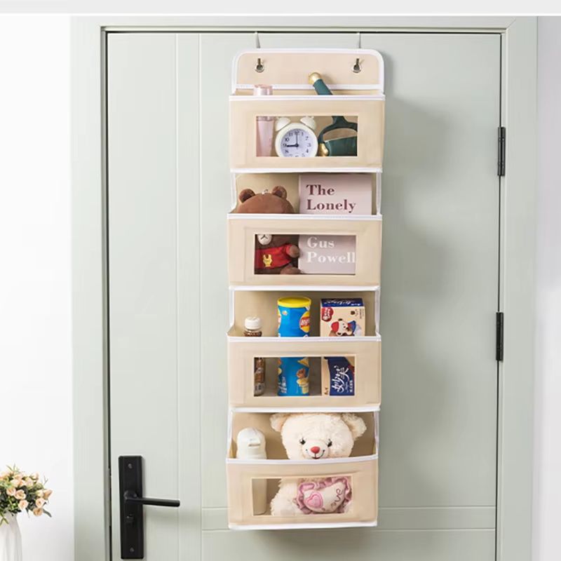 4 Layer Door Hanging Fabric Organizer For Socks Underwear And Daily Essentials 2