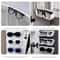 Wall Mounted Sunglasses Organizer Rack No Drill Glasses Storage Shelf Set 3