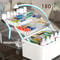 3 Layer Foldable Medicine Storage Box Large Capacity Organizer With Compartments 2