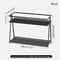 Double Layer Cup Storage Rack For Kitchen Counter And Tea Set Organizer 8
