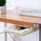 SlideHide Self Adhesive Under Desk Drawer Organizer For Hidden Storage 2