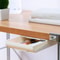 SlideHide Self Adhesive Under Desk Drawer Organizer For Hidden Storage 2