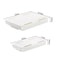 SlideHide Self Adhesive Under Desk Drawer Organizer For Hidden Storage 3