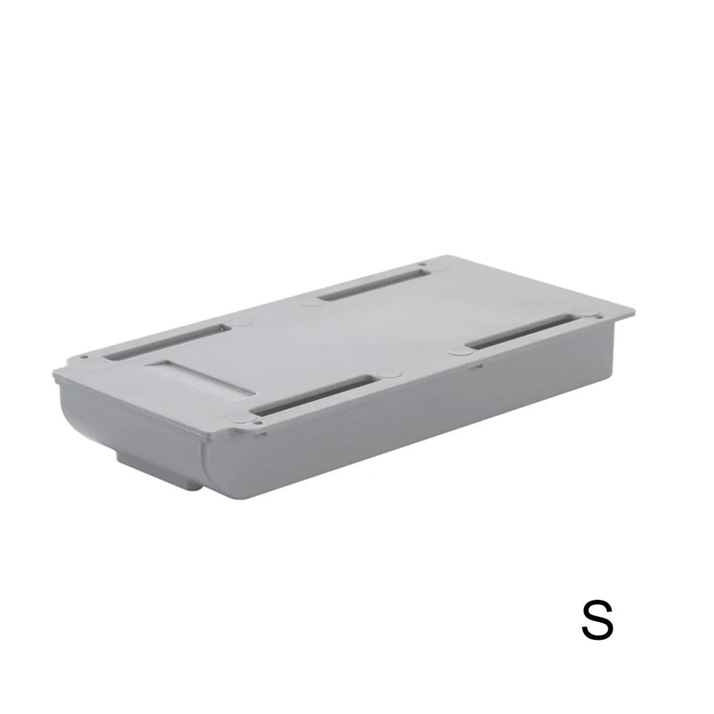 SlideHide Self Adhesive Under Desk Drawer Organizer For Hidden Storage 5