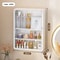 ClearView Multi Layer No Drill Bathroom Organizer Cabinet With Removable Shelves 7