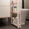 SlimSlide Behind Door Storage Cabinet Trolley For Bathroom And Kitchen 2