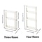 SlimSlide Behind Door Storage Cabinet Trolley For Bathroom And Kitchen 6