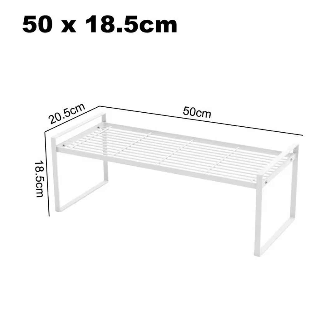 SteelFlow Over Sink Dish Drying Rack With Cutlery Holder And Storage Shelf 9