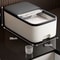 GrainGuard Airtight Rice Storage Container With Measuring Cup And Large Capacity Seal 9