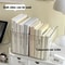 Transparent Acrylic Book Stand U Shape Desk Organizer Rack 3