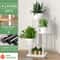 Multi Tier Wooden Plant Stand Indoor Flower Shelf Rack For Multiple Pots 7