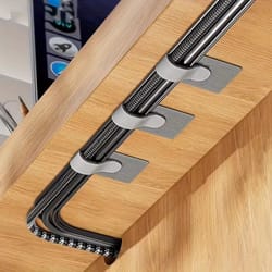 self adhesive cable organizer clips 10pcs desk and wall cord holder