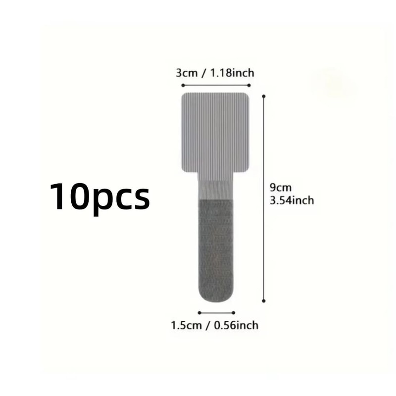 Self Adhesive Cable Organizer Clips 10pcs Desk And Wall Cord Holder 6