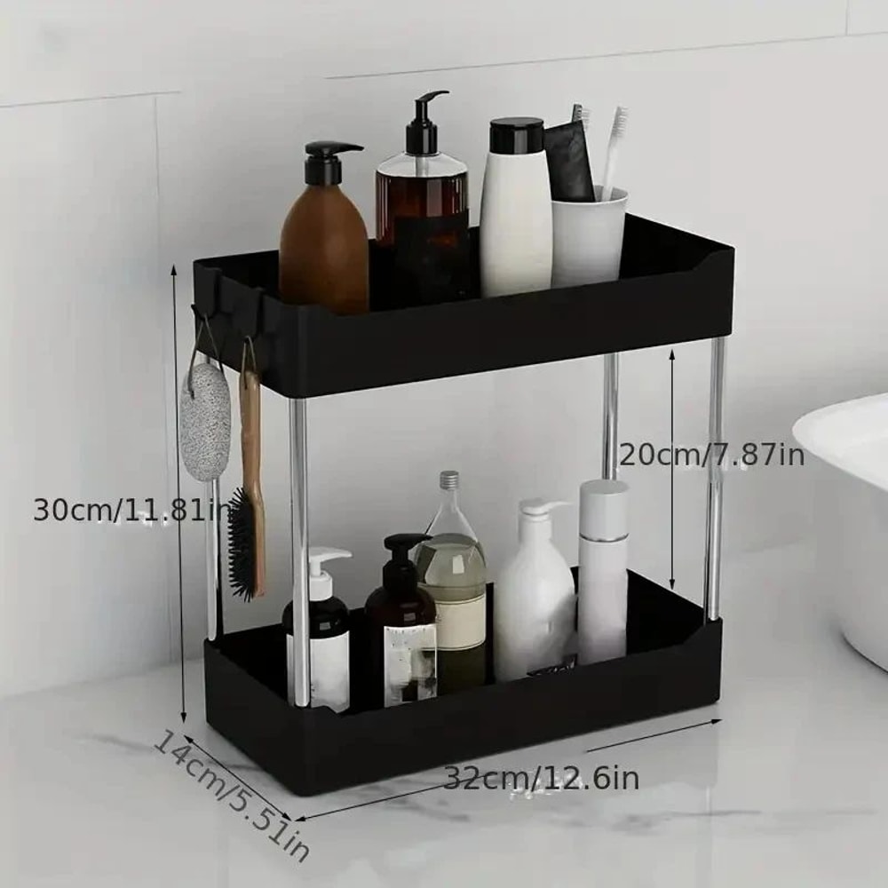 Multi Layer Kitchen Spice Rack Corner Countertop Organizer Shelf 2