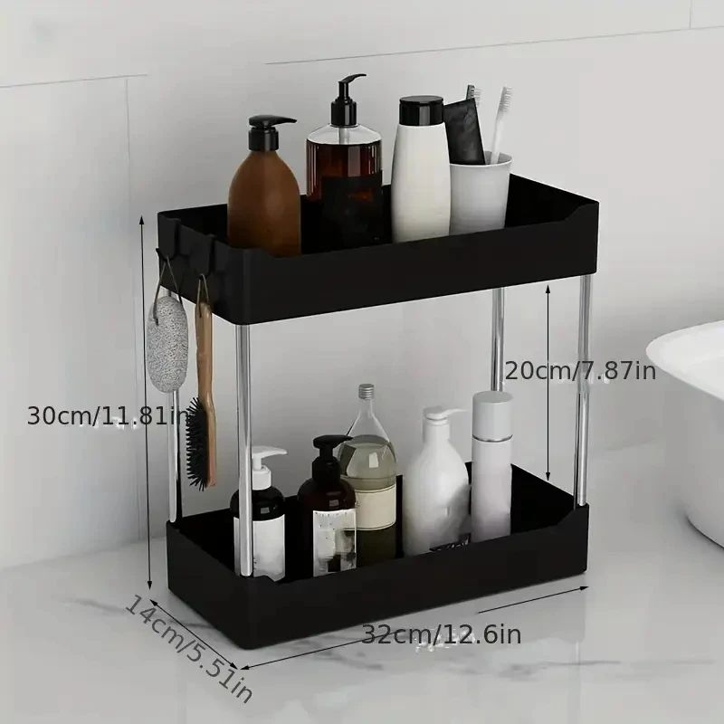 Multi Layer Kitchen Spice Rack Corner Countertop Organizer Shelf 2