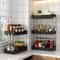 Multi Layer Kitchen Spice Rack Corner Countertop Organizer Shelf 6