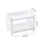 Minimalist Double Layer Desktop Storage Rack Plastic Organizer Shelf 1