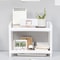 Minimalist Double Layer Desktop Storage Rack Plastic Organizer Shelf 2