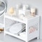 Minimalist Double Layer Desktop Storage Rack Plastic Organizer Shelf 3
