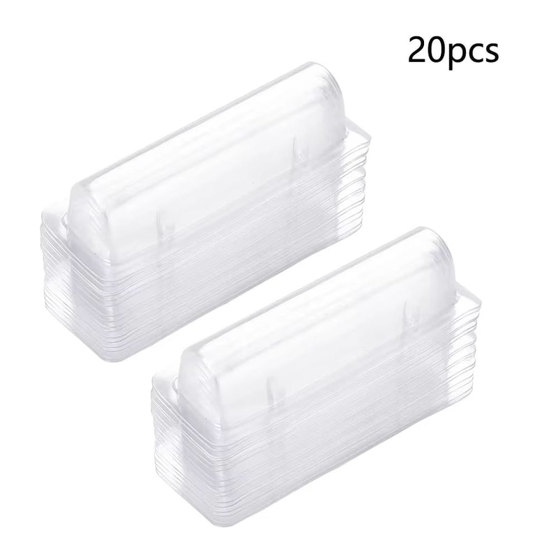50pcs Transparent Plastic Dome Money Holder Waterproof DIY Gift Card Pouches 6