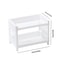 DualTier Desk Organizer Shelf For Cosmetics Stationery And Office Storage 5
