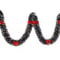 FestiveGlow 656ft Christmas Ribbon Garland For Tree Party And Home Decor 5