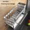 CleanSteel Self Draining Kitchen Sink Organizer With Stainless Steel Sponge Holder 4