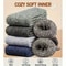 Mens Thick Thermal Socks Mid Calf Warm Cushion Boot Socks 3 To 5 Pairs 3