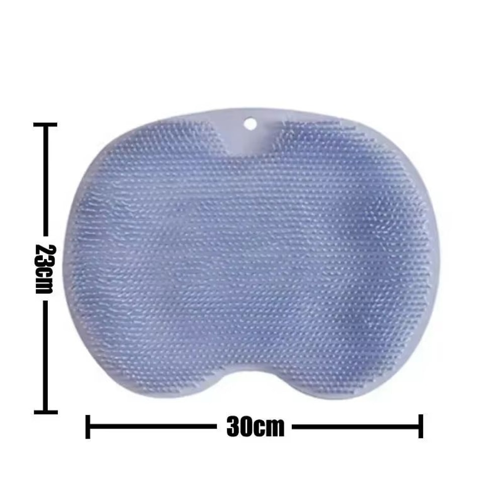 Silicone Foot Scrubber Mat Wall Mounted Shower Back And Foot Massage Cleaner 7