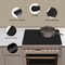 HeatGuard Silicone Stove Top Cover Mat For Kitchen Counter Protection And Drying Rack 2