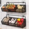 FreshGrid Wall Mounted Wire Basket Organizer For Fruits Vegetables And Kitchen Storage 0