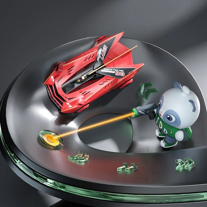 Wall Climbing RC Car Light Chasing Remote Control Anti Gravity Racing Toy 4