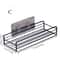 Punch Free Kitchen Cabinet Storage Rack Wall Mounted Plastic Wrap Organizer 6