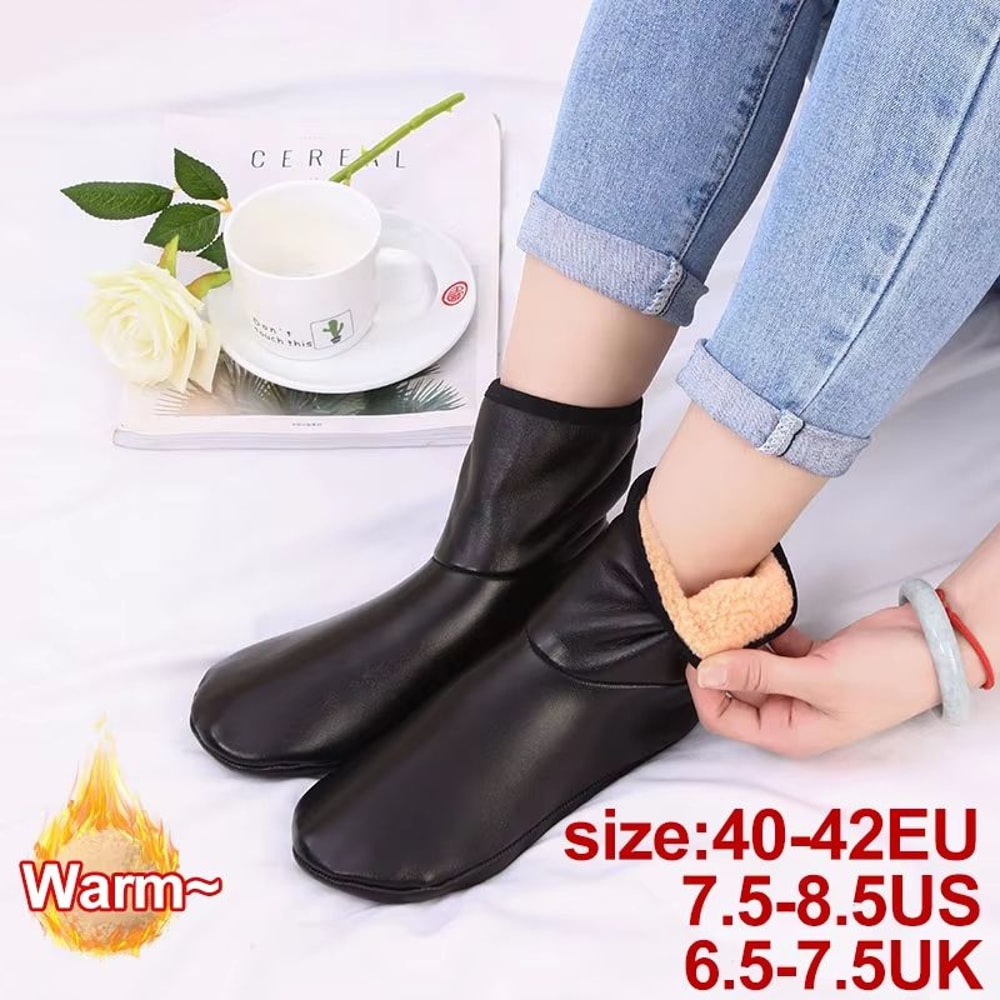 Thermal Plush Winter Socks For Men And Women Anti Slip Indoor Outdoor Cold Weather Socks 6